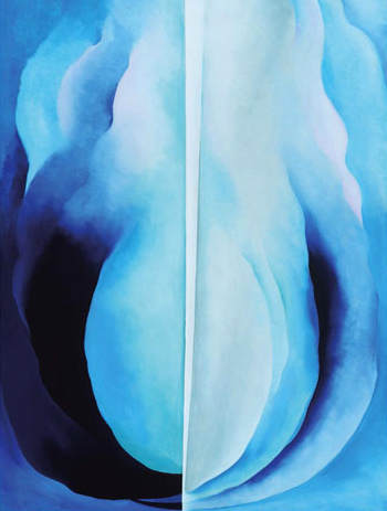 Abstraction Blue Georgia O'Keeffe